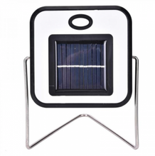Încarcă imaginea în vizualizatorul Galerie, - Proiector 30 leduri 10W lumina alba rece. Incarcare cu panou solar si USB