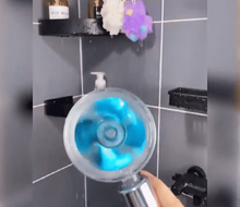 Încarcă imaginea în vizualizatorul Galerie, Cap de dus cu presiune mare Turbo Shower