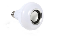 Încarcă imaginea în vizualizatorul Galerie, - Bec inteligent cu difuzor, E27, tip boxa, 12W, bluetooth,