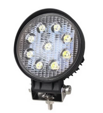 Încarcă imaginea în vizualizatorul Galerie, - Proiector LED BAR, OFF ROAD, rotund, 9 LED, 27 W, 11 cm