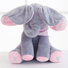 Încarcă imaginea în vizualizatorul Galerie, - Elefant interactiv din plus - vorbeste, canta si flutura urechile - Peek a Boo