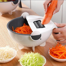 Încarcă imaginea în vizualizatorul Galerie, - Feliator de legume cu strecurator, Vet Basket Vegetable Cutter