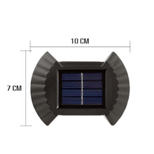 Încarcă imaginea în vizualizatorul Galerie, - Set 4 lampi solare cu lumina bidirectionala