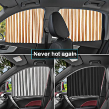 Încarcă imaginea în vizualizatorul Galerie, - Set 4 parasolare retractabile auto, geamuri laterale