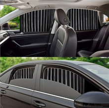 Încarcă imaginea în vizualizatorul Galerie, - Set 4 parasolare retractabile auto, geamuri laterale