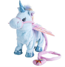 Încarcă imaginea în vizualizatorul Galerie, -Unicorn mergător - albastru