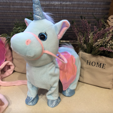 Încarcă imaginea în vizualizatorul Galerie, -Unicorn mergător - albastru