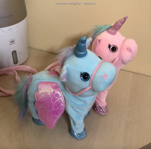 Încarcă imaginea în vizualizatorul Galerie, -Unicorn mergător - albastru