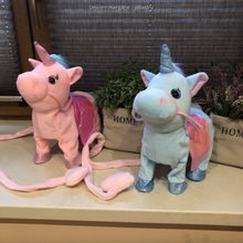 Încarcă imaginea în vizualizatorul Galerie, -Unicorn mergător - albastru