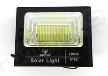Încarcă imaginea în vizualizatorul Galerie, - Proiector LED Jortan IP66 200W, panou solar si telecomanda cu functii multiple