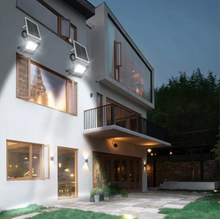 Încarcă imaginea în vizualizatorul Galerie, - Proiector LED Jortan IP66 200W, panou solar si telecomanda cu functii multiple