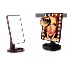 Încarcă imaginea în vizualizatorul Galerie, -Oglinda cu LED-uri si touch pentru machiaj