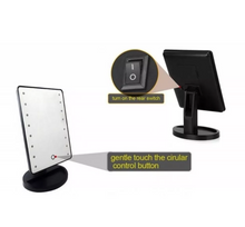 Încarcă imaginea în vizualizatorul Galerie, -Oglinda cu LED-uri si touch pentru machiaj