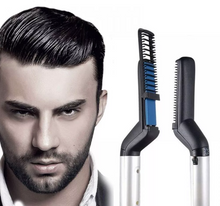 Încarcă imaginea în vizualizatorul Galerie, - Mini placa 2in1 pentru indreptat parul si barba