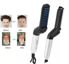 Încarcă imaginea în vizualizatorul Galerie, - Mini placa 2in1 pentru indreptat parul si barba