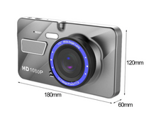 Încarcă imaginea în vizualizatorul Galerie, Camera de bord DVR, dubla, Full HD, 4”