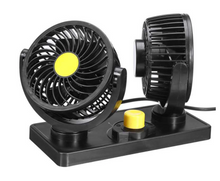 Încarcă imaginea în vizualizatorul Galerie, - Ventilator auto, dublu, racire instanta, 12V