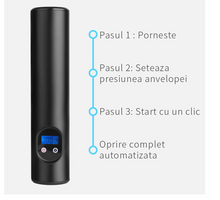 Încarcă imaginea în vizualizatorul Galerie, - Compresor auto portabil, reincarcabil, fara fir, lanterna