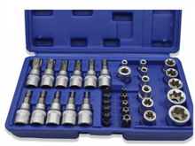 Încarcă imaginea în vizualizatorul Galerie, - Trusa Tianfeng Tools cu adaptor si tubulare, 34 piese