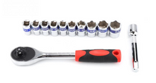 Încarcă imaginea în vizualizatorul Galerie, - Set chei tubulare hexagonale G10052, 12 piese