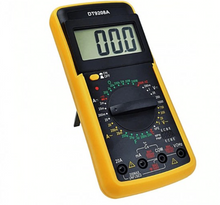 Încarcă imaginea în vizualizatorul Galerie, - Multimetru digital cu sonda de temperatura, DT9208A