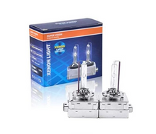 Încarcă imaginea în vizualizatorul Galerie, - Set 2 becuri Xenon D1S White auto pentru far, suport metalic, 35W, 6000K
