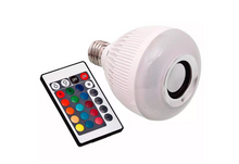Încarcă imaginea în vizualizatorul Galerie, - Bec muzical cu LED