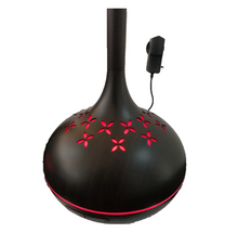 Încarcă imaginea în vizualizatorul Galerie, - Difuzor Uleiuri Esentiale, 350 ml, ultrasonic, Wenge