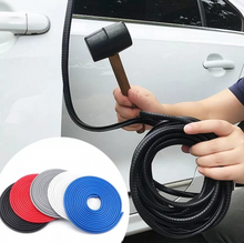 Încarcă imaginea în vizualizatorul Galerie, - Rola ornament cheder protectie usa auto cu insertie metalica culoare Negru / Rosu / Albastru / Alb