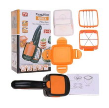 Încarcă imaginea în vizualizatorul Galerie, - Feliator profesional Nicer Dicer 5 in 1