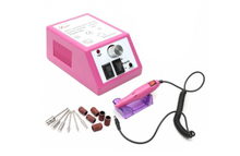 Încarcă imaginea în vizualizatorul Galerie, - Pachet promo: Pila electrica pentru unghii cu gel electrica pentru manichiura si pedichiura 20.000 rotatii + Kit 30 Capete Freza profesionale, Oranjollie, pentru pila electrica de unghii, manichiura si pedichiura