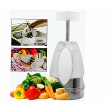 Încarcă imaginea în vizualizatorul Galerie, - Tocator manual pentru maruntit legume si fructe Perfect Chopper Deluxe