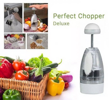 Încarcă imaginea în vizualizatorul Galerie, - Tocator manual pentru maruntit legume si fructe Perfect Chopper Deluxe