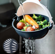 Încarcă imaginea în vizualizatorul Galerie, - Feliator de legume cu strecurator, Vet Basket Vegetable Cutter