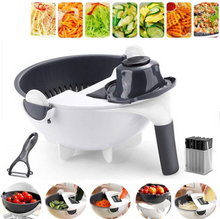Încarcă imaginea în vizualizatorul Galerie, - Feliator de legume cu strecurator, Vet Basket Vegetable Cutter