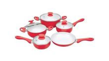 Încarcă imaginea în vizualizatorul Galerie, NOU:Set 9 piese tigai si oale din ceramica ML-0009