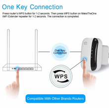 Încarcă imaginea în vizualizatorul Galerie, NOU: Amplificator de semnal Wireless WPS N WiFi Repeater