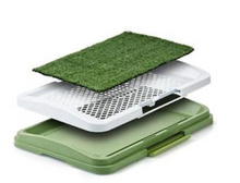 Încarcă imaginea în vizualizatorul Galerie, NOU: Toaleta cu iarba artificiala pentru animale, Puppy Potty Pad