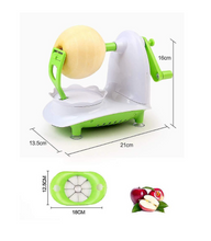 Încarcă imaginea în vizualizatorul Galerie, NOU: Apple Peeler, multifuncțională de fructe Peeler Rapid Manual Set Apple Pear Peeler cinci