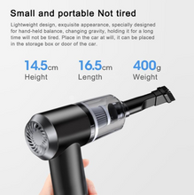 Încarcă imaginea în vizualizatorul Galerie, NOU: Portabil Mini Wireless Car Aspirator Wet Dry Dual Use Handheld Auto Aspirator pentru Masina Interior & Home Cleaning