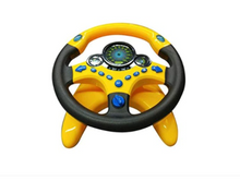 Încarcă imaginea în vizualizatorul Galerie, NOU: Jucarie interactiva Volan cu sunete si lumini, se fixeaza pe suprafete, rotire 360 grade, ideal cadou, multicolor