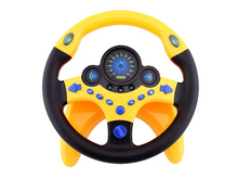 Încarcă imaginea în vizualizatorul Galerie, NOU: Jucarie interactiva Volan cu sunete si lumini, se fixeaza pe suprafete, rotire 360 grade, ideal cadou, multicolor