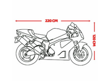 Încarcă imaginea în vizualizatorul Galerie, NOU: Husa exterioara motocicleta, 210 cm x 120 cm