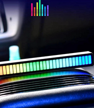 Încarcă imaginea în vizualizatorul Galerie, NOU: Bara LED RGB D08 cu activare sonora, 32 LED, USB
