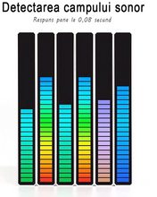 Încarcă imaginea în vizualizatorul Galerie, NOU: Bara LED RGB D08 cu activare sonora, 32 LED, USB