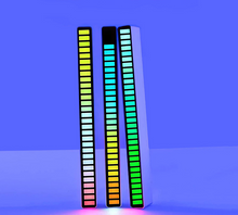 Încarcă imaginea în vizualizatorul Galerie, NOU: Bara LED RGB D08 cu activare sonora, 32 LED, USB