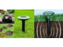 Încarcă imaginea în vizualizatorul Galerie, SET 2 X Dispozitiv - alarma sonica pentru alungat cartite cu alimentare solara