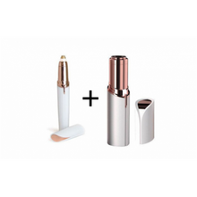 Încarcă imaginea în vizualizatorul Galerie, Epilator facial + Epilator de sprancene