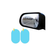 Încarcă imaginea în vizualizatorul Galerie, SET 2 FOLII ANTI STROPI SI ANTI ABURIRE PENTRU OGLINDA AUTO