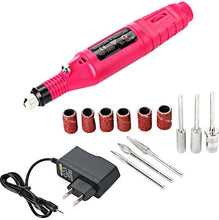 Încarcă imaginea în vizualizatorul Galerie, Freza electrica de unghii, semiprofesionala Pilot, Roz, 6 capete